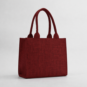 Lumière Tote Maroon
